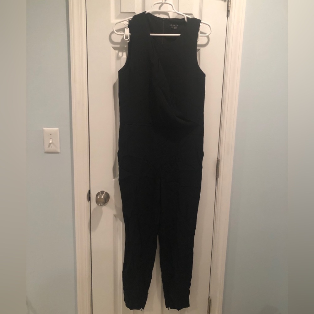 Theory Daimine Sleeveless Black Jumpsuit size 4